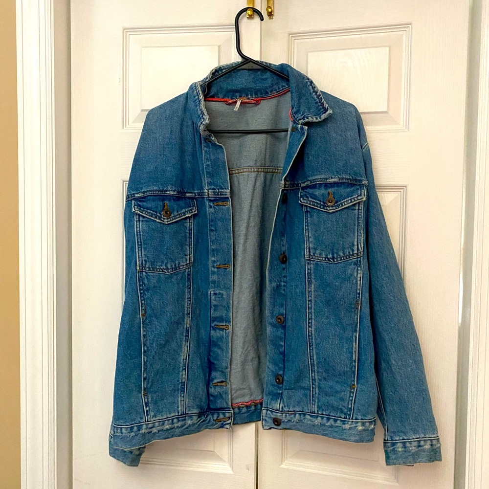 Free People Jean Jacket (Worn Once!)